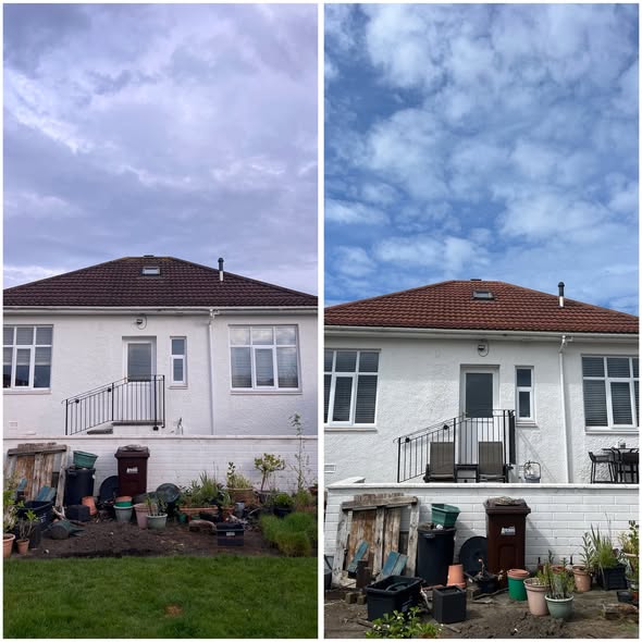 Dirty Deeds exterior cleaning work across Ayrshire